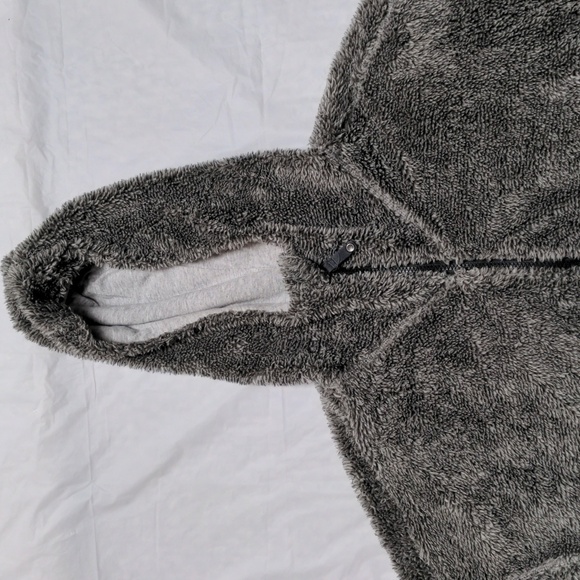 Prana Gray Permafrost Half Zip Fleece Hoodie Size Small - Picture 2 of 6